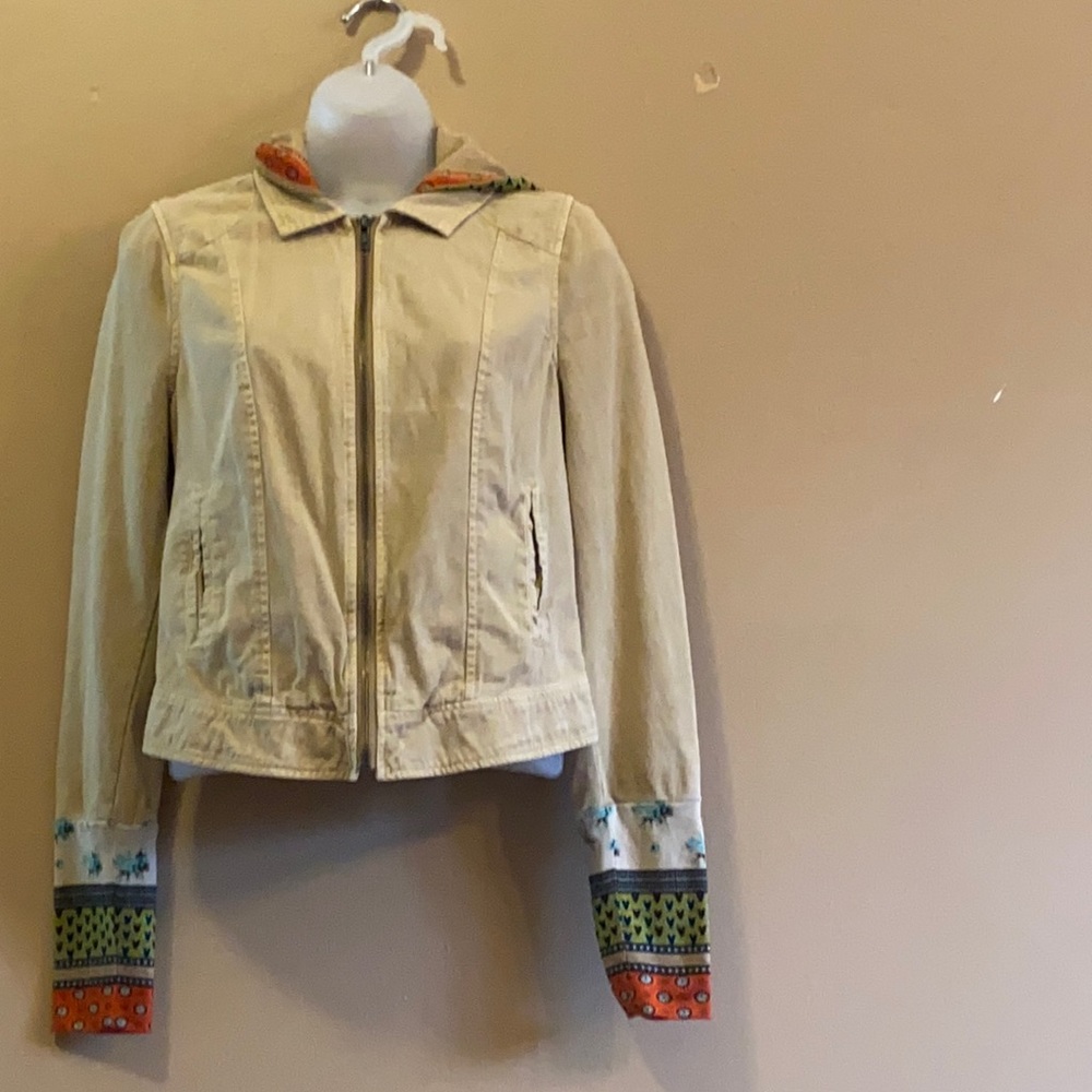Others Follow • Boho Hooded Zip Up Jacket